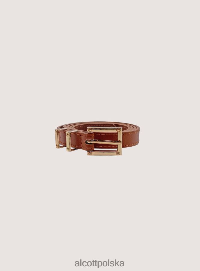 Akcesoria Alcott cintura sottile effetto pelle czarny kobiety 2TXFF6533