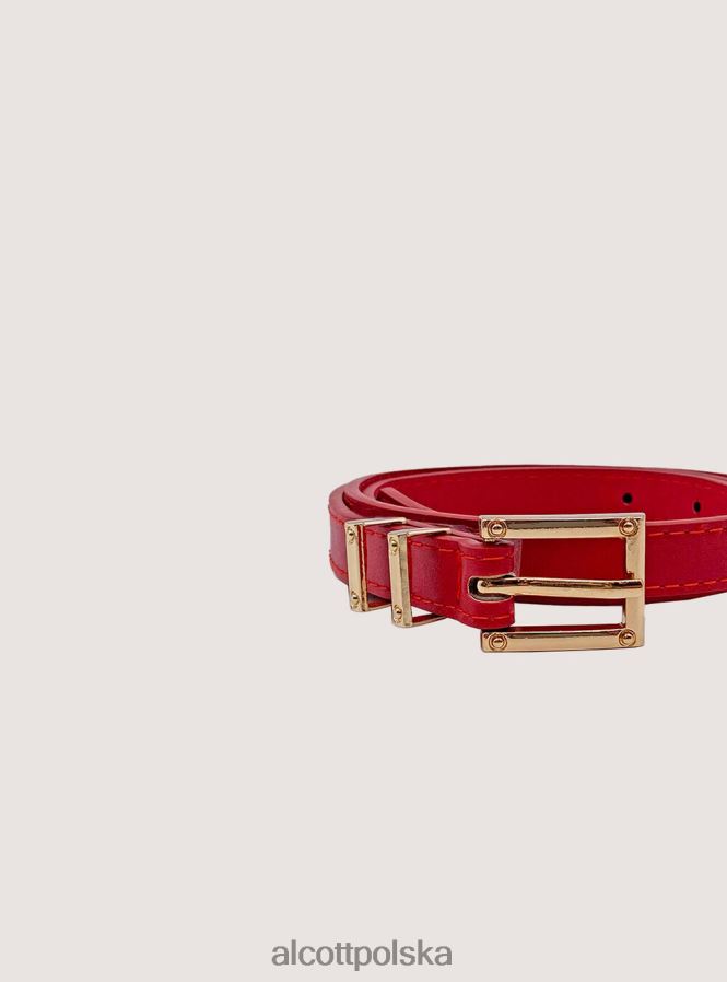 Akcesoria Alcott cintura sottile effetto pelle czarny kobiety 2TXFF6570