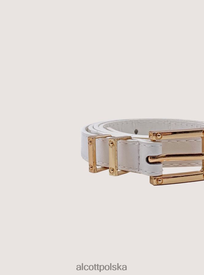 Akcesoria Alcott cintura sottile effetto pelle czarny kobiety 2TXFF6579