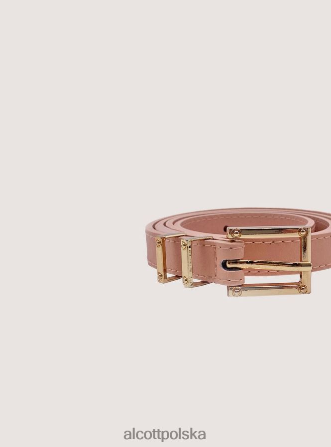 Akcesoria Alcott cintura sottile effetto pelle czarny kobiety 2TXFF6589