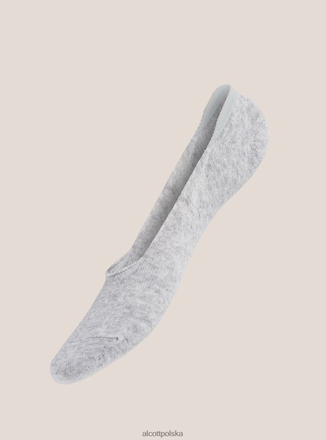 Akcesoria Alcott zestaw 3 par skarpetek na stopy biały kobiety 2TXFF6557