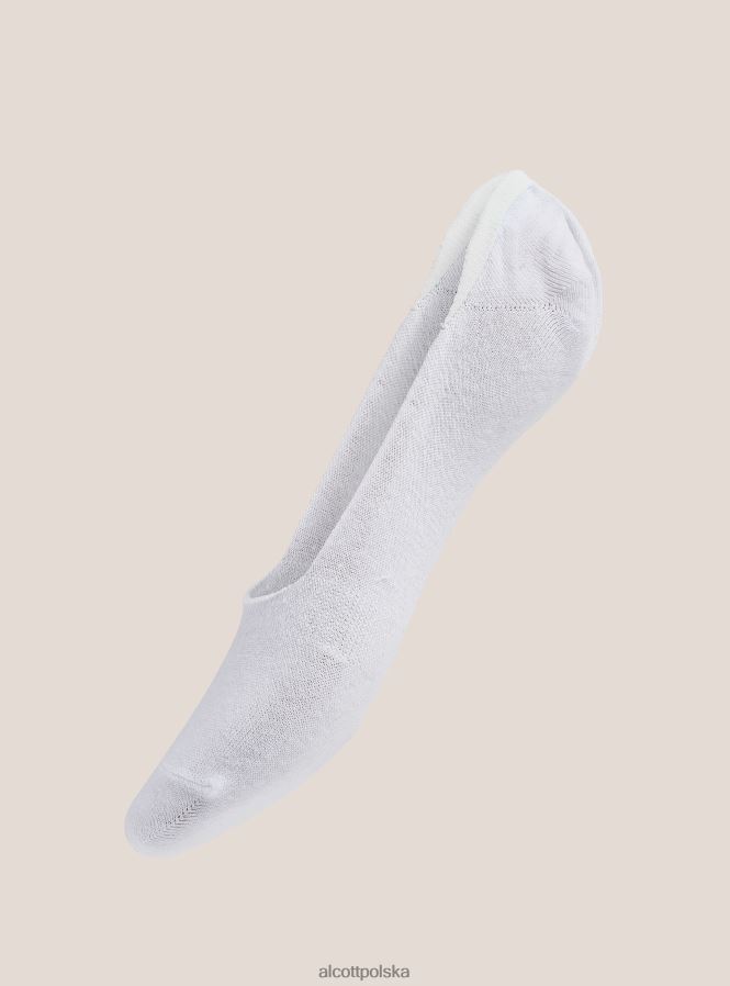 Akcesoria Alcott zestaw 3 par skarpetek na stopy biały kobiety 2TXFF6562