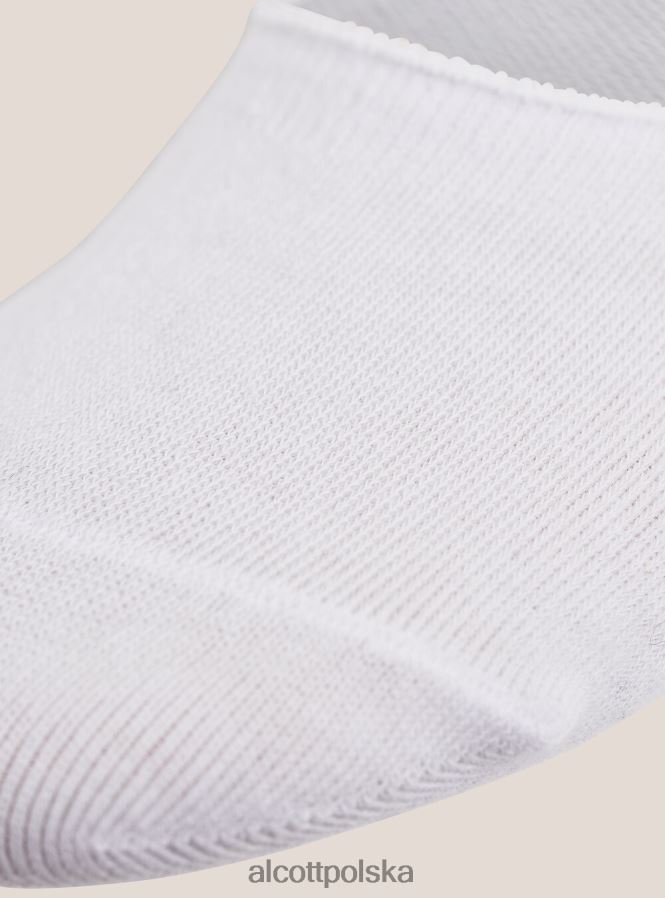Akcesoria Alcott zestaw 3 par skarpetek na stopy biały kobiety 2TXFF6562