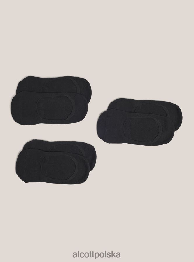 Akcesoria Alcott zestaw 3 par skarpetek na stopy biały kobiety 2TXFF6566