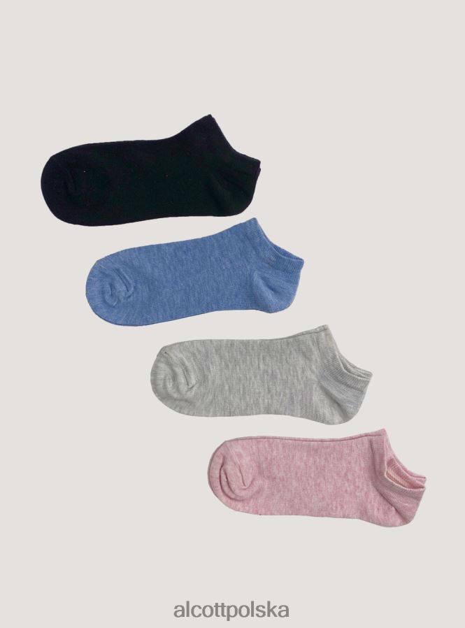 Akcesoria Alcott zestaw 4 paia di calzini colorati kombinacja 3 kobiety 2TXFF6558