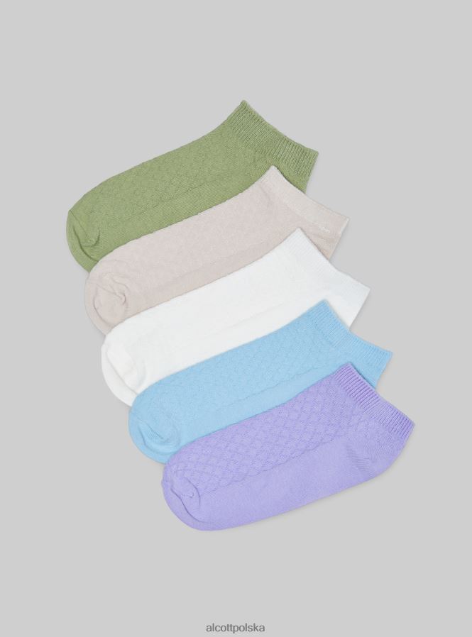 Akcesoria Alcott zestaw 5 paia di calzini wielobarwność kobiety 2TXFF6524