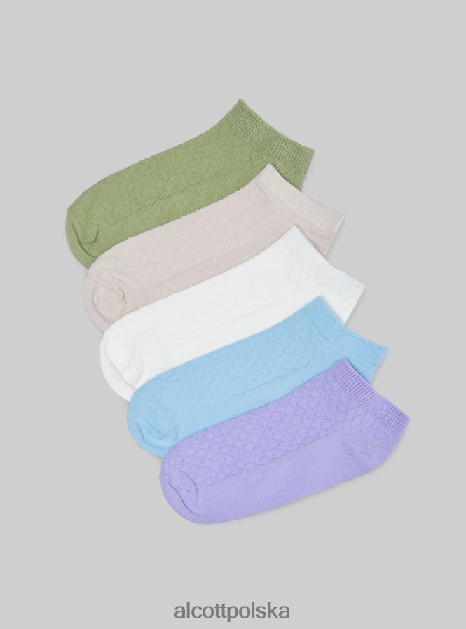 Akcesoria Alcott zestaw 5 paia di calzini wielobarwność kobiety 2TXFF6524