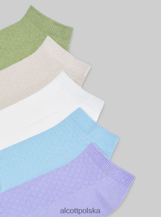Akcesoria Alcott zestaw 5 paia di calzini wielobarwność kobiety 2TXFF6524