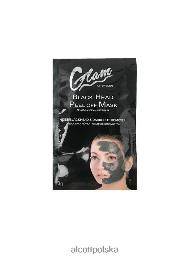 Akcesoria Alcott maska ​​​​czarna głowa odpada unikalny kobiety 2TXFF6549