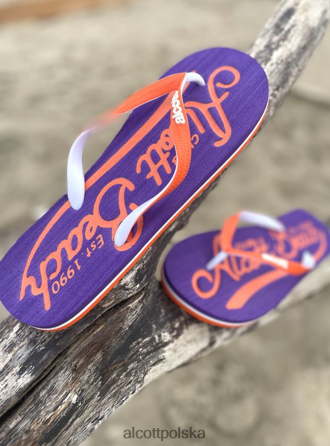 buty Alcott logo infradito c6575 zielony kobiety 2TXFF6170