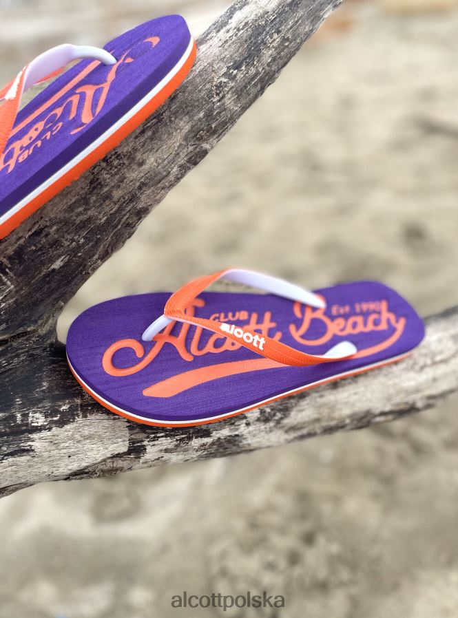 buty Alcott logo infradito c6575 zielony kobiety 2TXFF6170