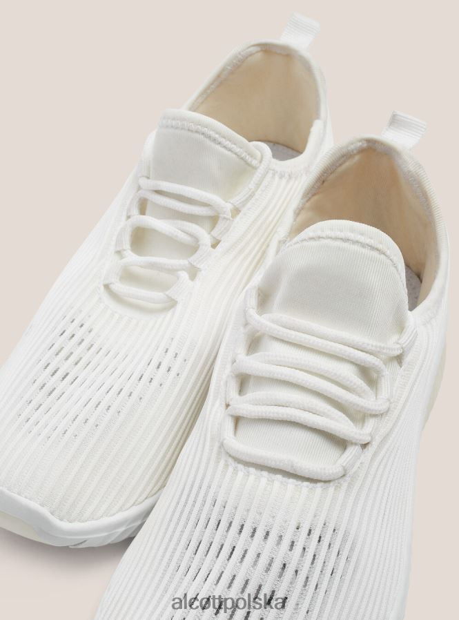 buty Alcott Scarpe w Tessuto Leggero traforato wh2 biały kobiety 2TXFF6548