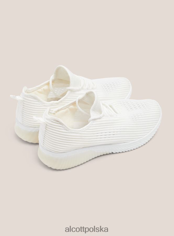 buty Alcott Scarpe w Tessuto Leggero traforato wh2 biały kobiety 2TXFF6548