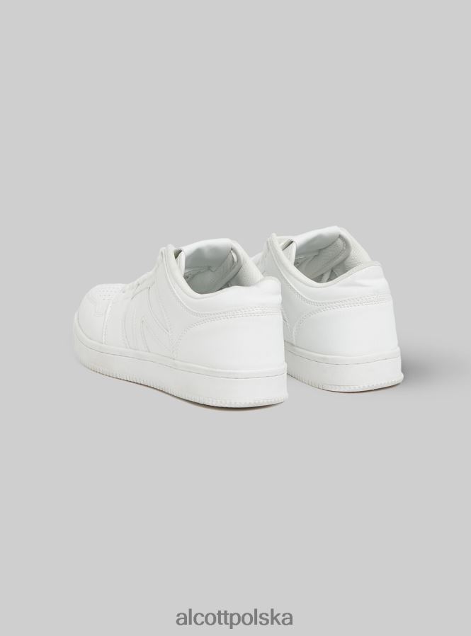 buty Alcott trampki basse sportowe wh2 biały kobiety 2TXFF635