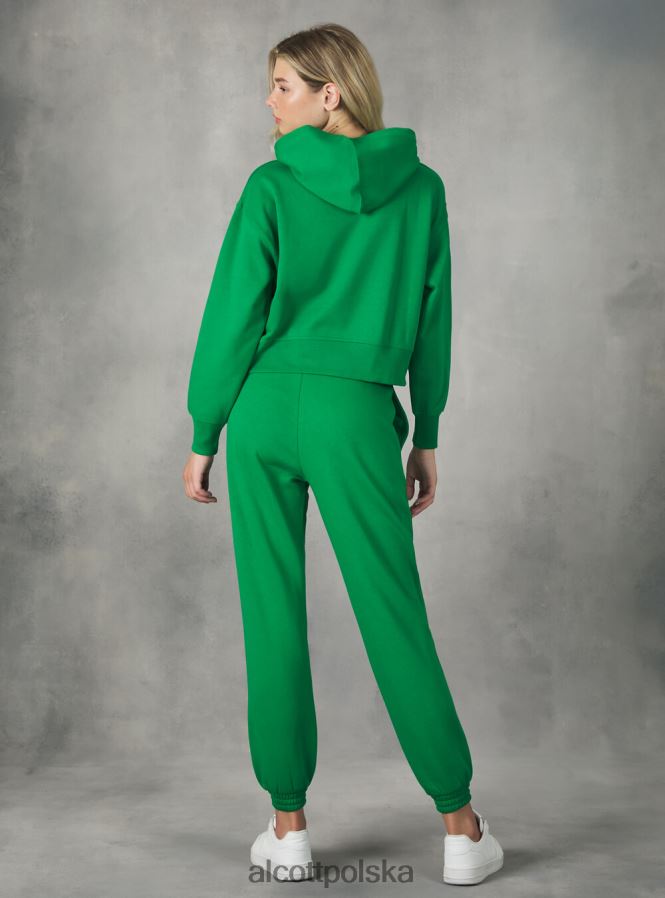 odzież Alcott Krótka bluza z wygodnym kapturem bk1 czarny kobiety 2TXFF6499