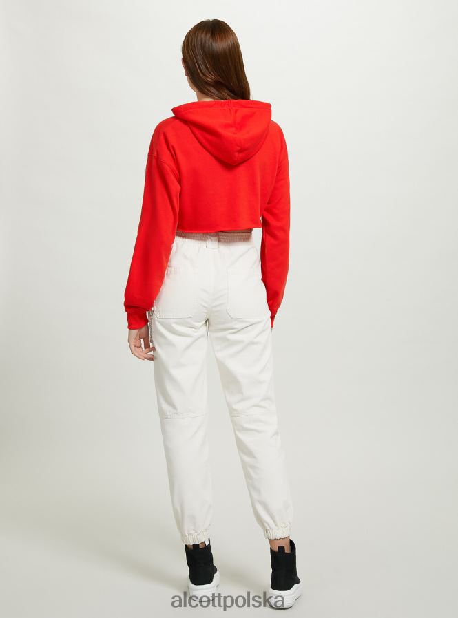 odzież Alcott krótka bluza z kapturem bk1 czarny kobiety 2TXFF647