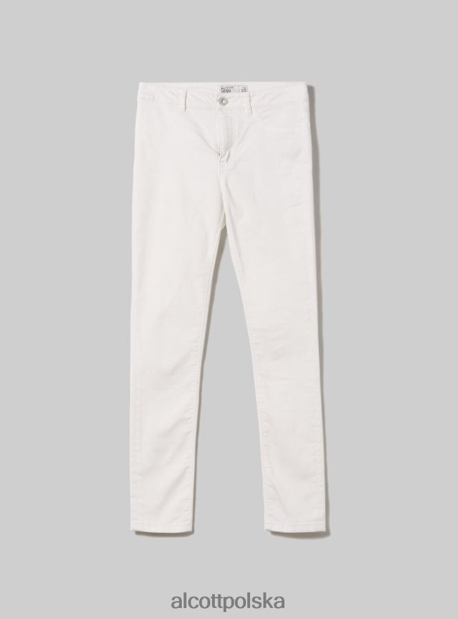 odzież Alcott Bardzo obcisłe jeansy z wysokim stanem i elastycznym denimem d000 czarny kobiety 2TXFF6267