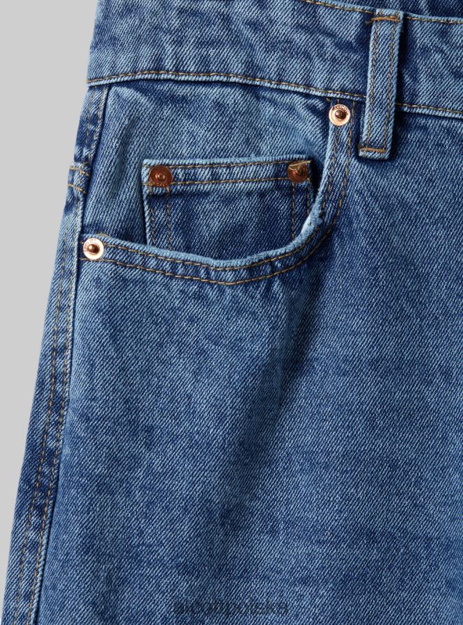 odzież Alcott Dżinsy o regularnym kroju z zakładką d005 jasnoniebieski kobiety 2TXFF6109