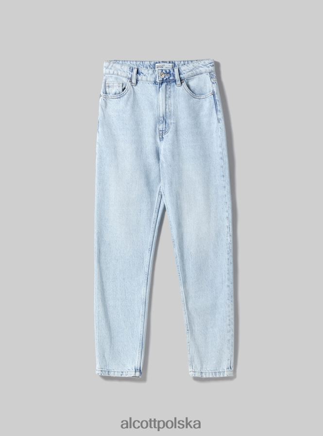 odzież Alcott Dżinsy typu mama d006 lazur kobiety 2TXFF6513