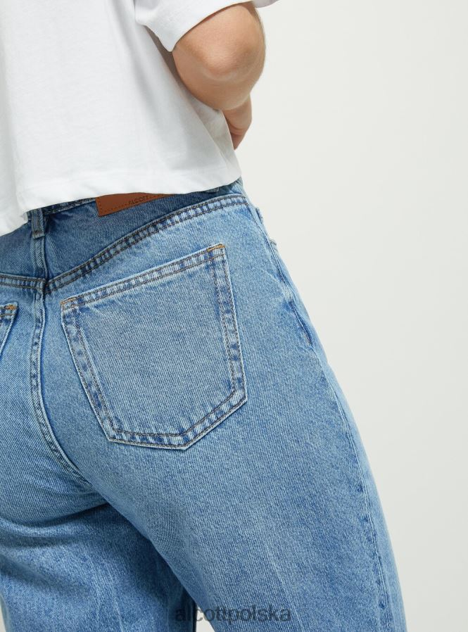 odzież Alcott Dżinsy typu mama d006 lazur kobiety 2TXFF654