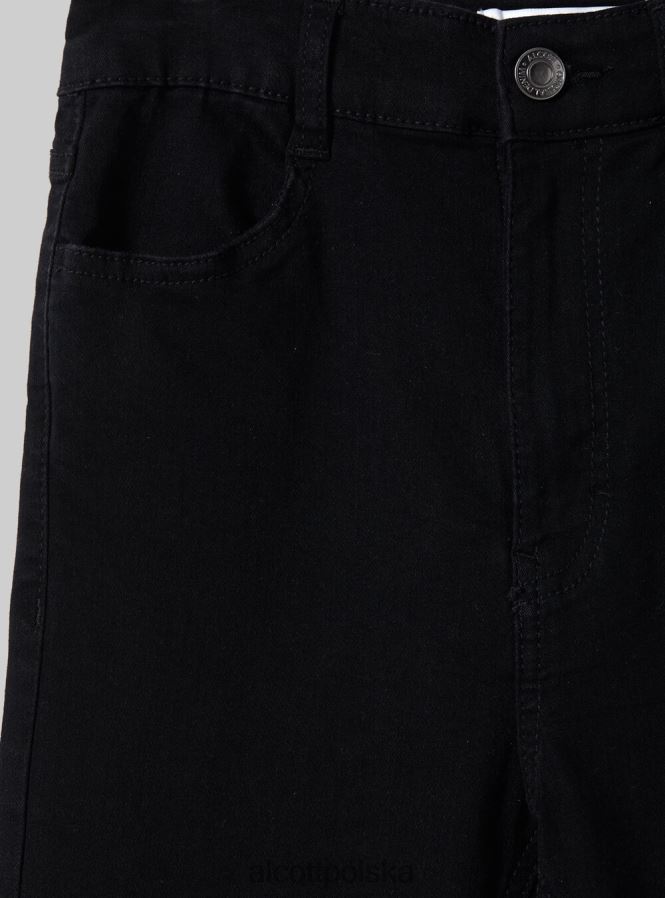 odzież Alcott Obcisłe jeansy z wysokim stanem d002 średni ciemnoniebieski kobiety 2TXFF6192