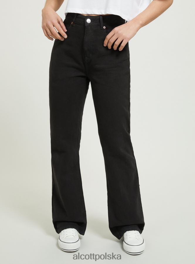 odzież Alcott dżinsy bootcut d006 lazur kobiety 2TXFF680
