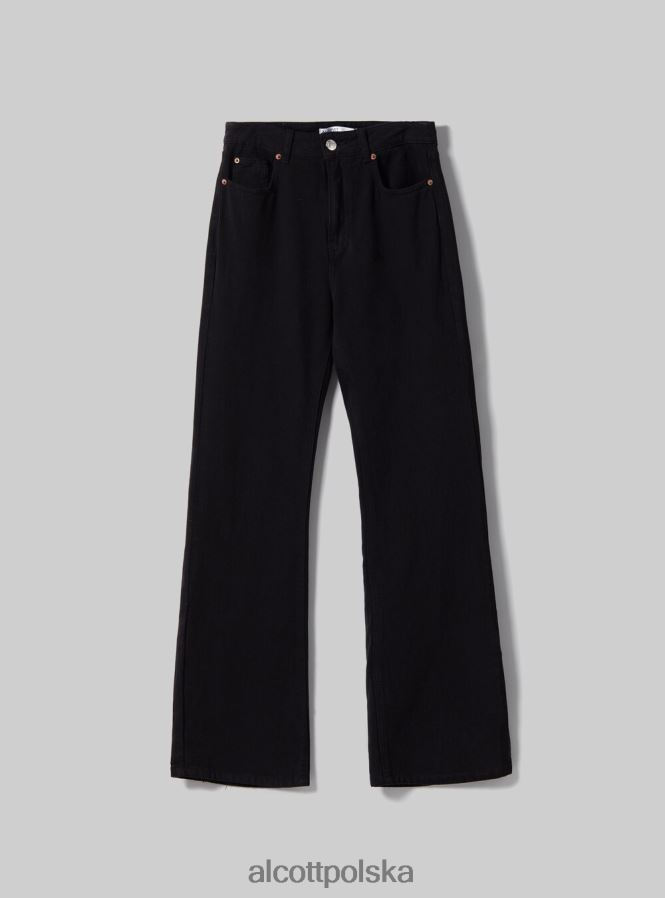 odzież Alcott dżinsy bootcut d006 lazur kobiety 2TXFF680