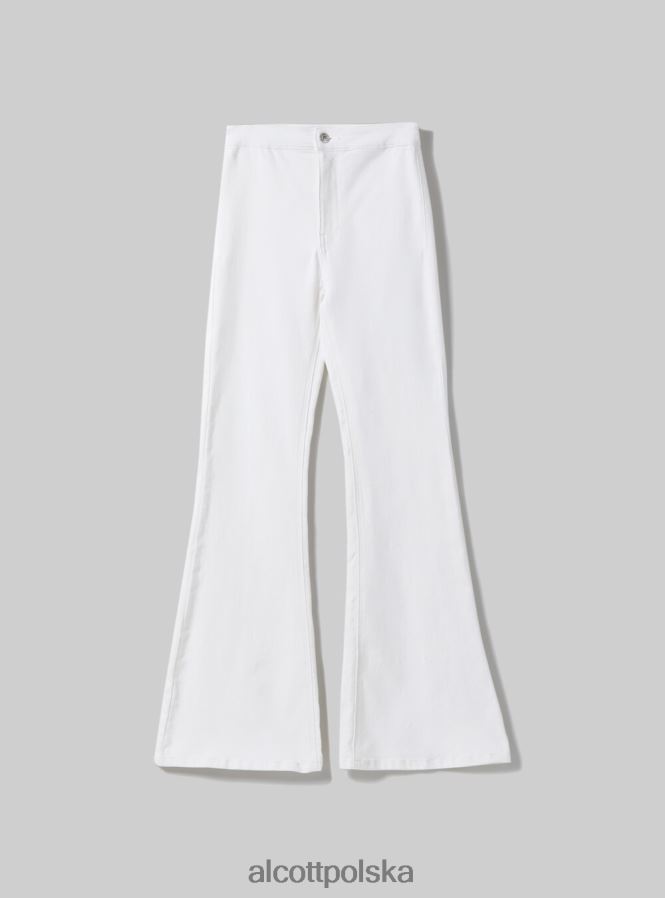 odzież Alcott jegginsy z rozszerzaną talią d002 średni ciemnoniebieski kobiety 2TXFF6143