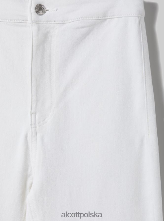 odzież Alcott jegginsy z rozszerzaną talią d002 średni ciemnoniebieski kobiety 2TXFF6143