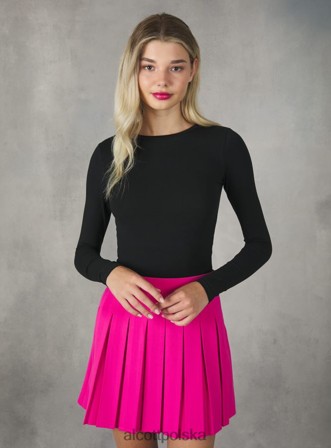 odzież Alcott body z długim rękawem bk1 czarny kobiety 2TXFF6175