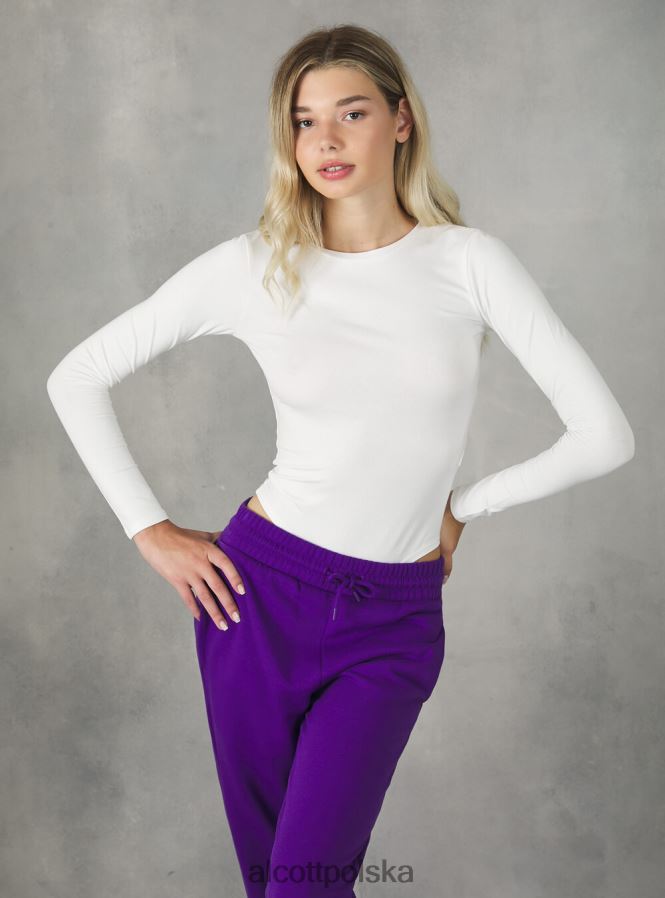 odzież Alcott body z długim rękawem bk1 czarny kobiety 2TXFF6444