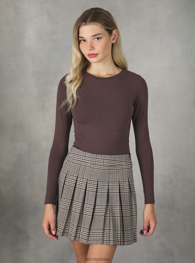 odzież Alcott body z długim rękawem bk1 czarny kobiety 2TXFF6496