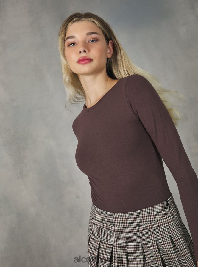 odzież Alcott body z długim rękawem bk1 czarny kobiety 2TXFF6496