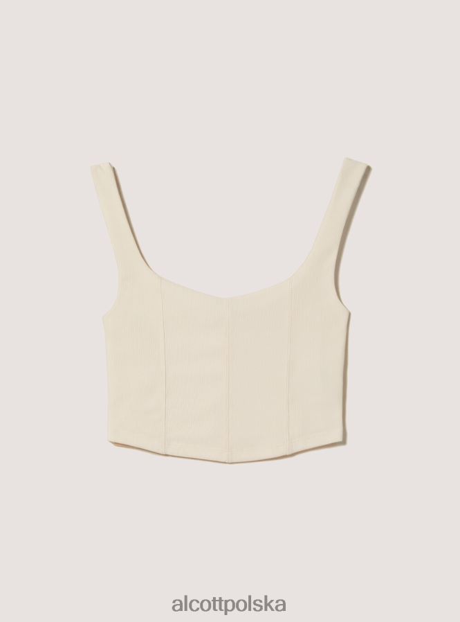 odzież Alcott górny, przycięty gorset ky1 kaky ciemny kobiety 2TXFF6218