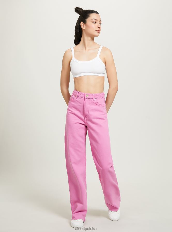 odzież Alcott prążkowany top biustonosza bk1 czarny kobiety 2TXFF6246