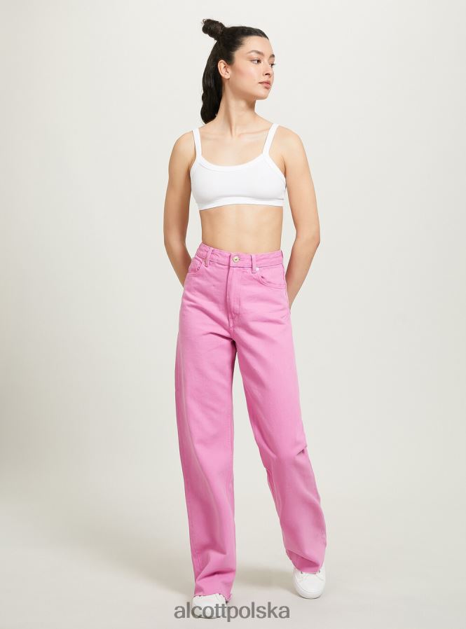 odzież Alcott prążkowany top biustonosza bk1 czarny kobiety 2TXFF6246