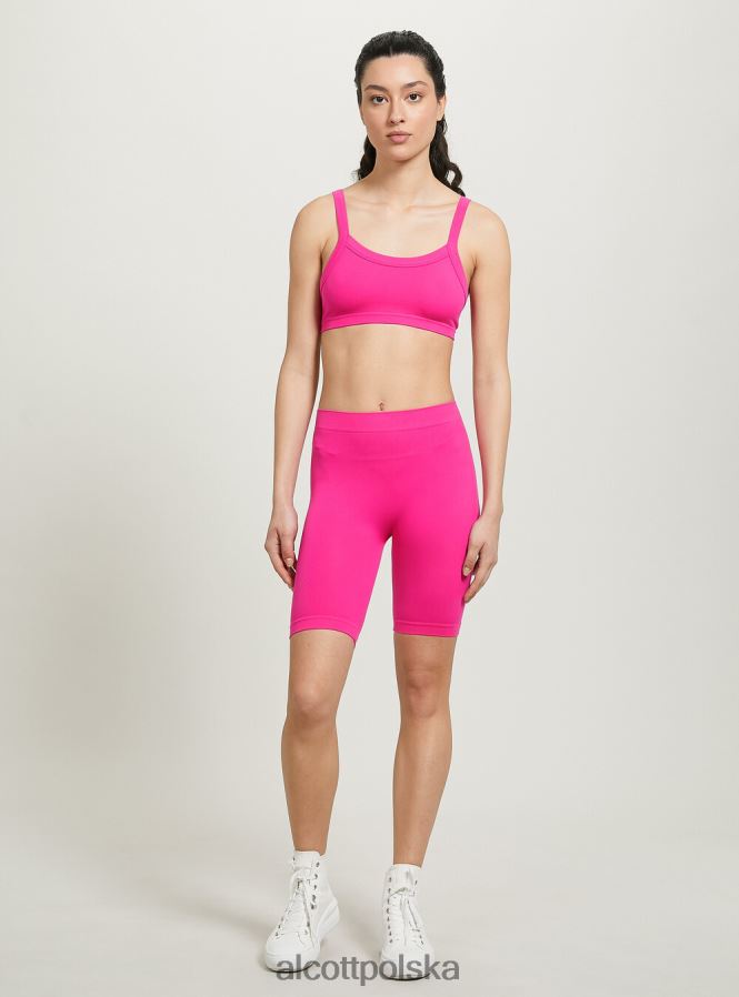 odzież Alcott prążkowany top biustonosza bk1 czarny kobiety 2TXFF6271