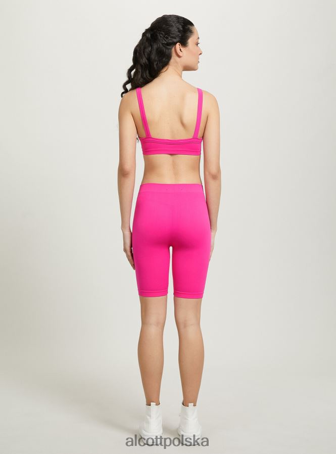 odzież Alcott prążkowany top biustonosza bk1 czarny kobiety 2TXFF6271