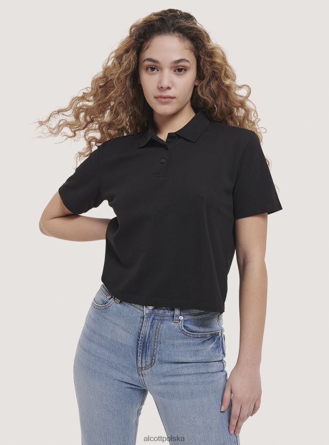 odzież Alcott koszulka polo o dopasowanym kroju biały kobiety 2TXFF6304