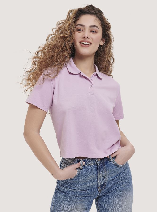 odzież Alcott koszulka polo o dopasowanym kroju biały kobiety 2TXFF6306