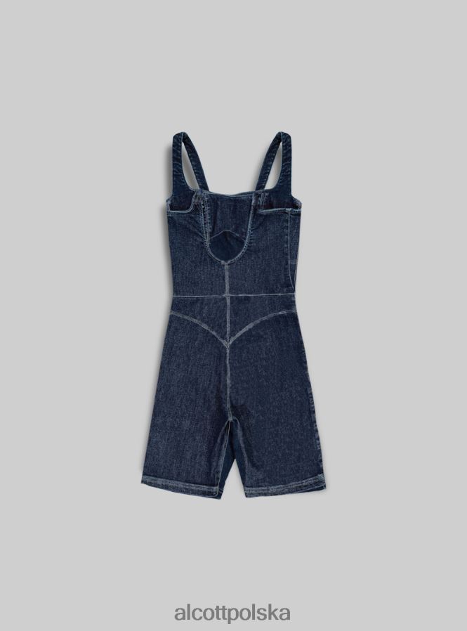 odzież Alcott krótki dżinsowy dres rowerowy d001 ciemnoniebieski kobiety 2TXFF6285