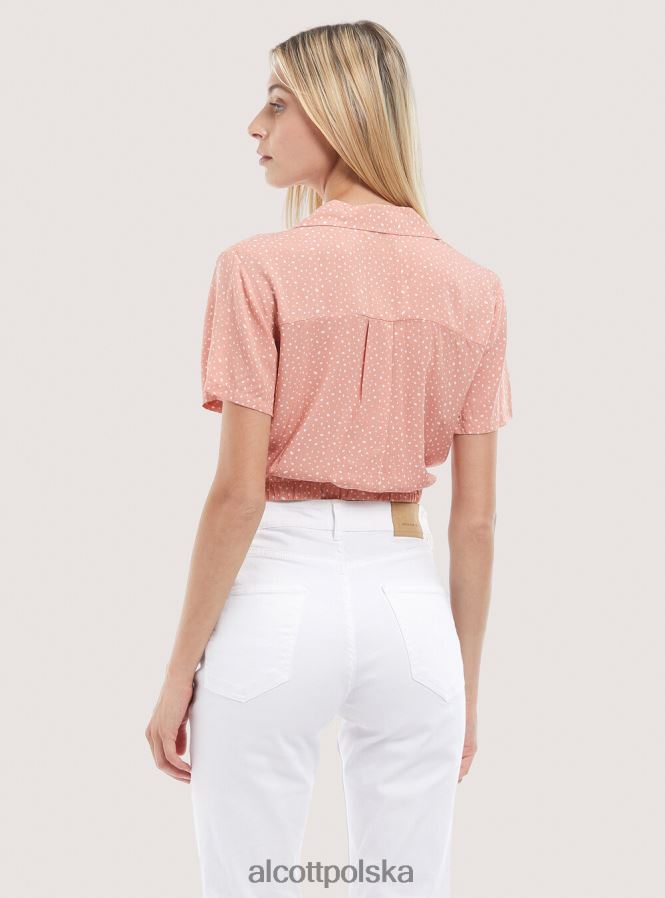 odzież Alcott camicia upraw con nodo czarny kobiety 2TXFF6323