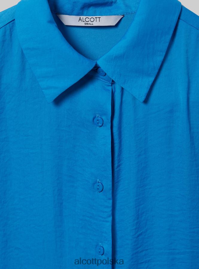 odzież Alcott satynowa koszula lub3 pomarańczowe światło kobiety 2TXFF6431