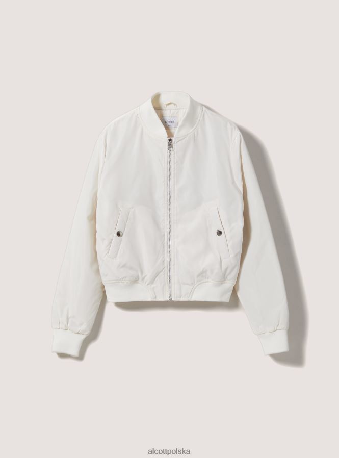 odzież Alcott krótka kurtka bomber z wyściółką pochodzącą z recyklingu bk1 czarny kobiety 2TXFF633