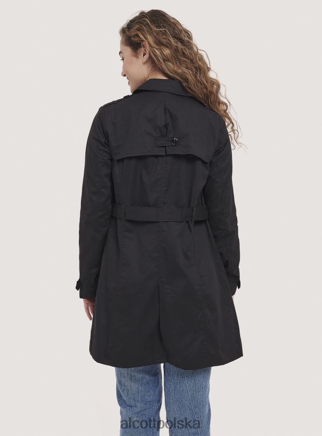 odzież Alcott miękki trencz z paskiem beżowy kobiety 2TXFF6311