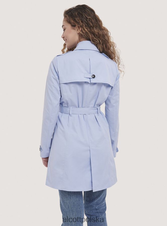 odzież Alcott miękki trencz z paskiem beżowy kobiety 2TXFF6460