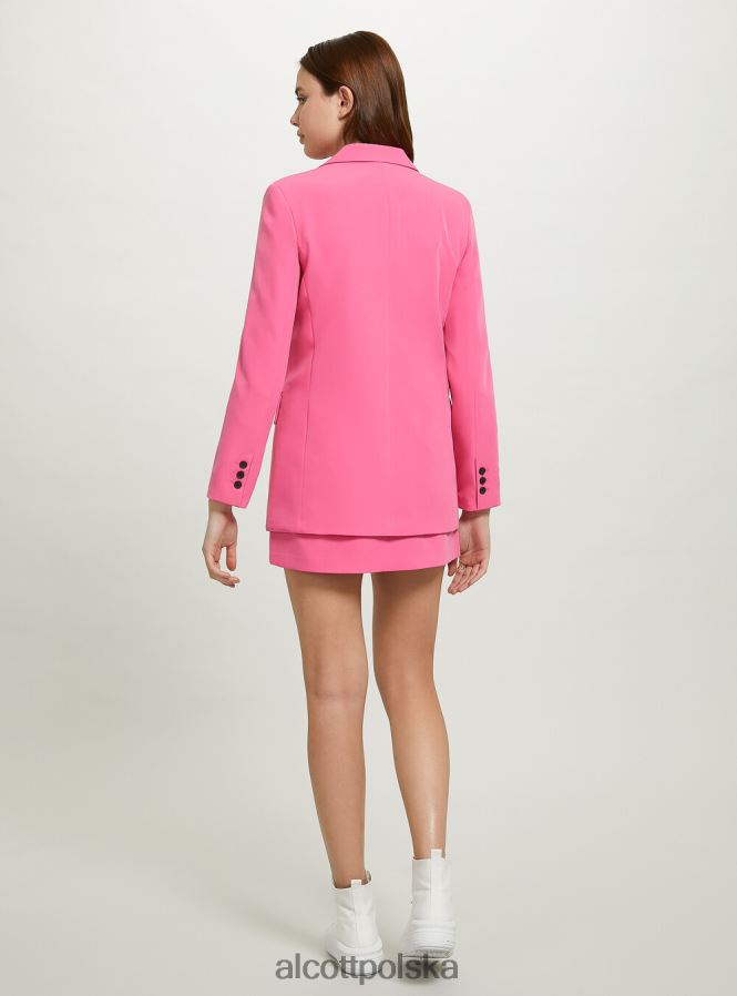 odzież Alcott dwurzędowa marynarka średni fuxia fx2 kobiety 2TXFF682
