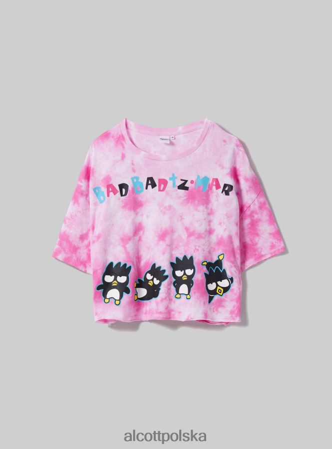 odzież Alcott Krótka koszulka Badtz-Maru w3 biały kobiety 2TXFF6140