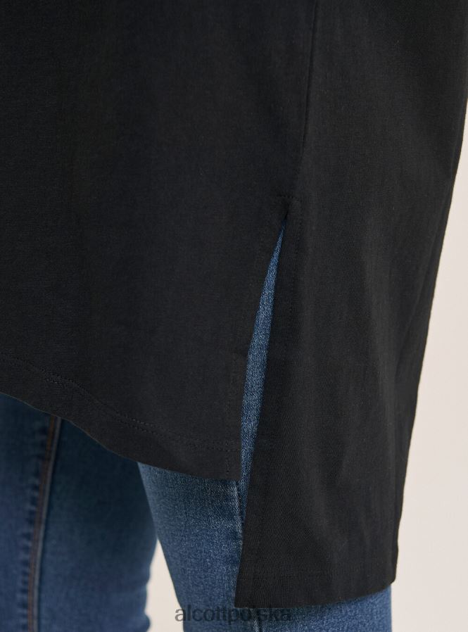 odzież Alcott bawełniana koszulka typu oversize biały kobiety 2TXFF6325