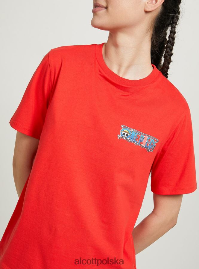 odzież Alcott jednoczęściowa koszulka koral średni cl2 kobiety 2TXFF646